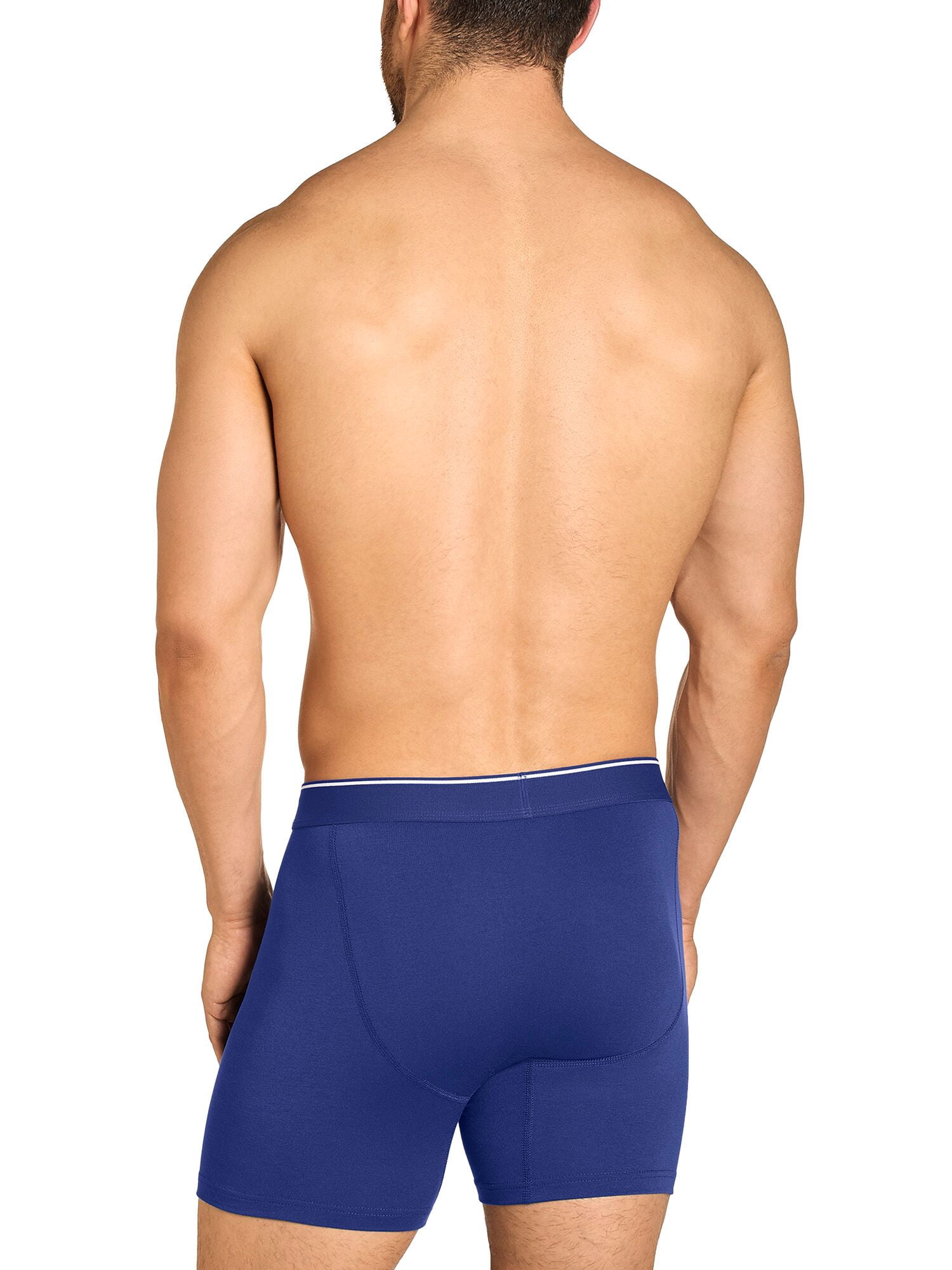 Champion Men’s Boxer Briefs – 3 Pack Performance+ Modal Underwear, Moisture-Wicking, Vintage Label, Sizes S–2XL