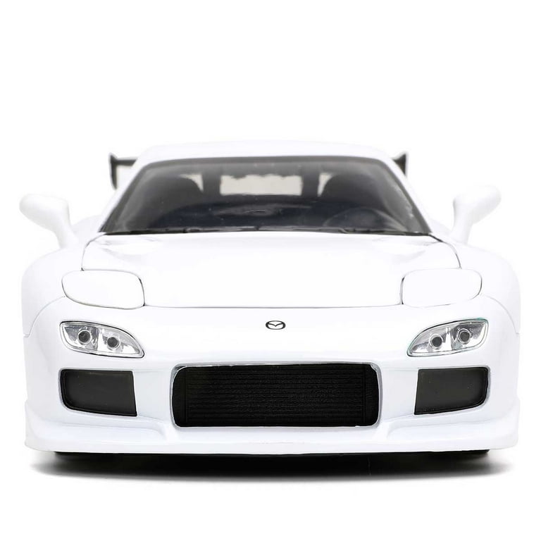 Jada Toys Fast & Furious: 1993 Mazda RX-7 HKS (White) 1/24