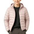 thumbnail image 2 of Cethrio Boys Puffer Jackets, Zip up Warm Casual Long Sleeve Winter Outerwear with Pockets Pink Size 14-15T, 2 of 6