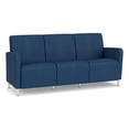 thumbnail image 2 of Lesro Ravenna Lounge Reception 3 Seat Tandem Seating No Center Arms in Blue, 2 of 8