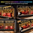 thumbnail image 4 of Upgraded Led Light Kit Compatible with Lego Book Nook Hogwarts Express Building Set, Lights Decoration Compatible with Lego 76450 (Model Not Included), 4 of 6