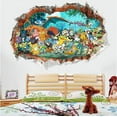 thumbnail image 2 of Pokemon Wall Sticker Go 3d Cartoon Self-adhesive Wallpaper Decals Children Room Decoration, 2 of 3