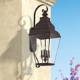 thumbnail image 2 of Livex Lighting Exeter Outdoor Wall Lantern in Bronze, 2 of 3