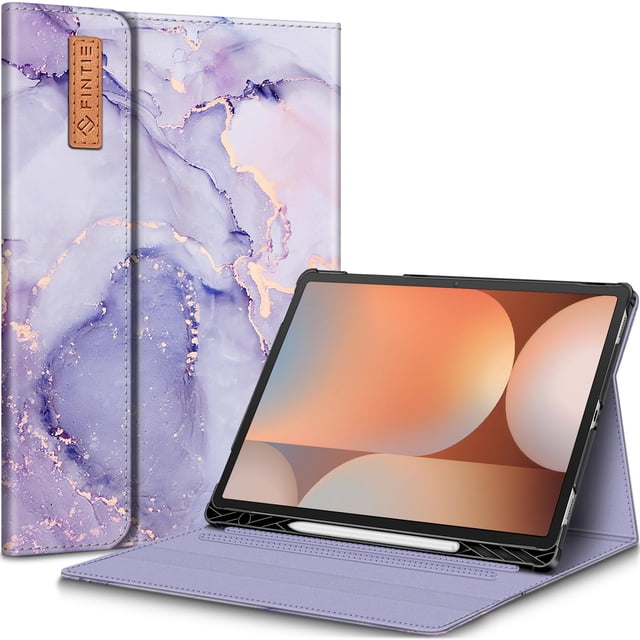 Funda para tablet FINTIE Galaxy Tab S10 Plus 12.4" mármol lila