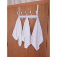 thumbnail image 5 of White 1pcs Ganchos para colgar sobre la puerta, perchero para colgar ropa, sombrero, toalla (blanco resistente, 1 unidad), 5 of 5