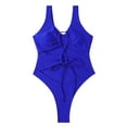 thumbnail image 7 of Sngxgn Women's Training Adjustable Strap Swimsuit(Blue,S), 7 of 7