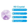 thumbnail image 3 of Uxcell K9 Crystal Octagon Beads 2 Holes Pendants, 60 Pack 14mm Chandelier Prisms Parts Ornaments Hanging Beads for DIY Arts Crafts Decoration, Light Purple, 3 of 7