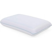 Cooling Gel Memory Foam Pillow, Reversible Ergonomic Design for Hot Sleepers, Pressure Relief and Spine Alignment with Side Back Contouring Support
