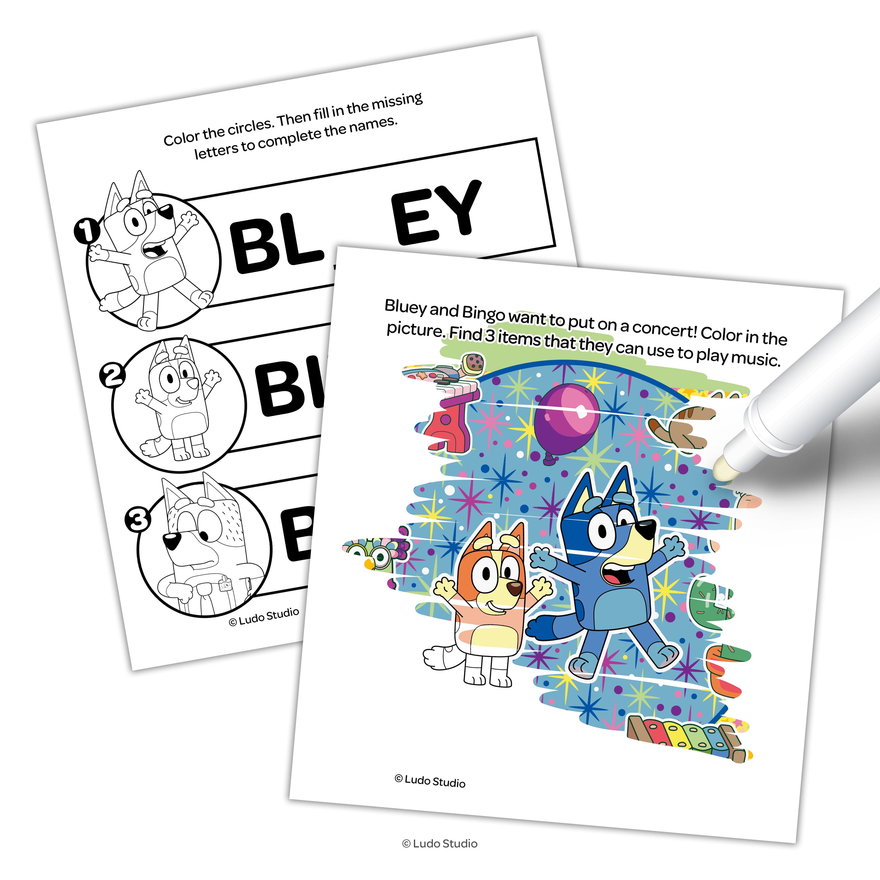 BLUEY IMAGINE INK MAGIC INK