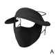 thumbnail image 2 of Máscara de protección solar para verano, sombrero de cara completa con ala integrada, fina, para ciclismo, transpirable y antiultravioleta., 2 of 2