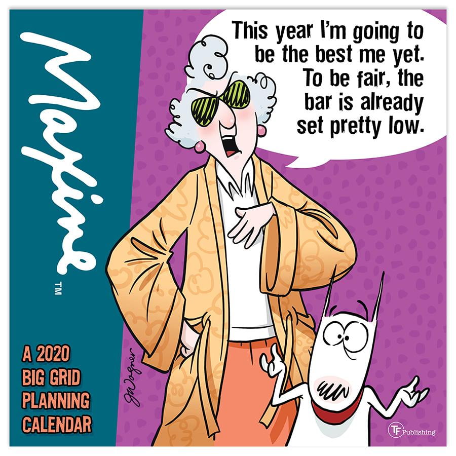 2020 Maxine Planning Wall Calendar