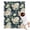 Pioneer Flower Floral, variant on Pioneer Flower Floral Print Pattern Blanket,Comfortable Soft Flannel Throw Blanket,All Season,Warm Lightweight Blankets for Sofa Bed Couch Living Room Chair,30"x40"