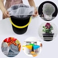 thumbnail image 6 of Paint Strainer Bags,Happon 5 Pack 5 Gallon Paint Filter Bag White Fine Mesh Disposable Bag Bucket Strainer with Elastic Drawstring Top Opening for Paint Gardening, 6 of 7