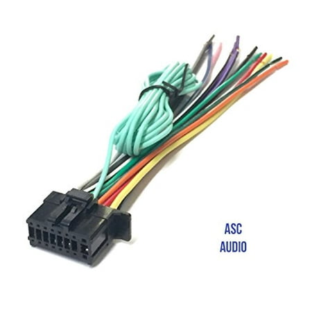 ASC Car Stereo Power Speaker Wire Harness Plug for Pioneer ... pioneer premier wiring harness 