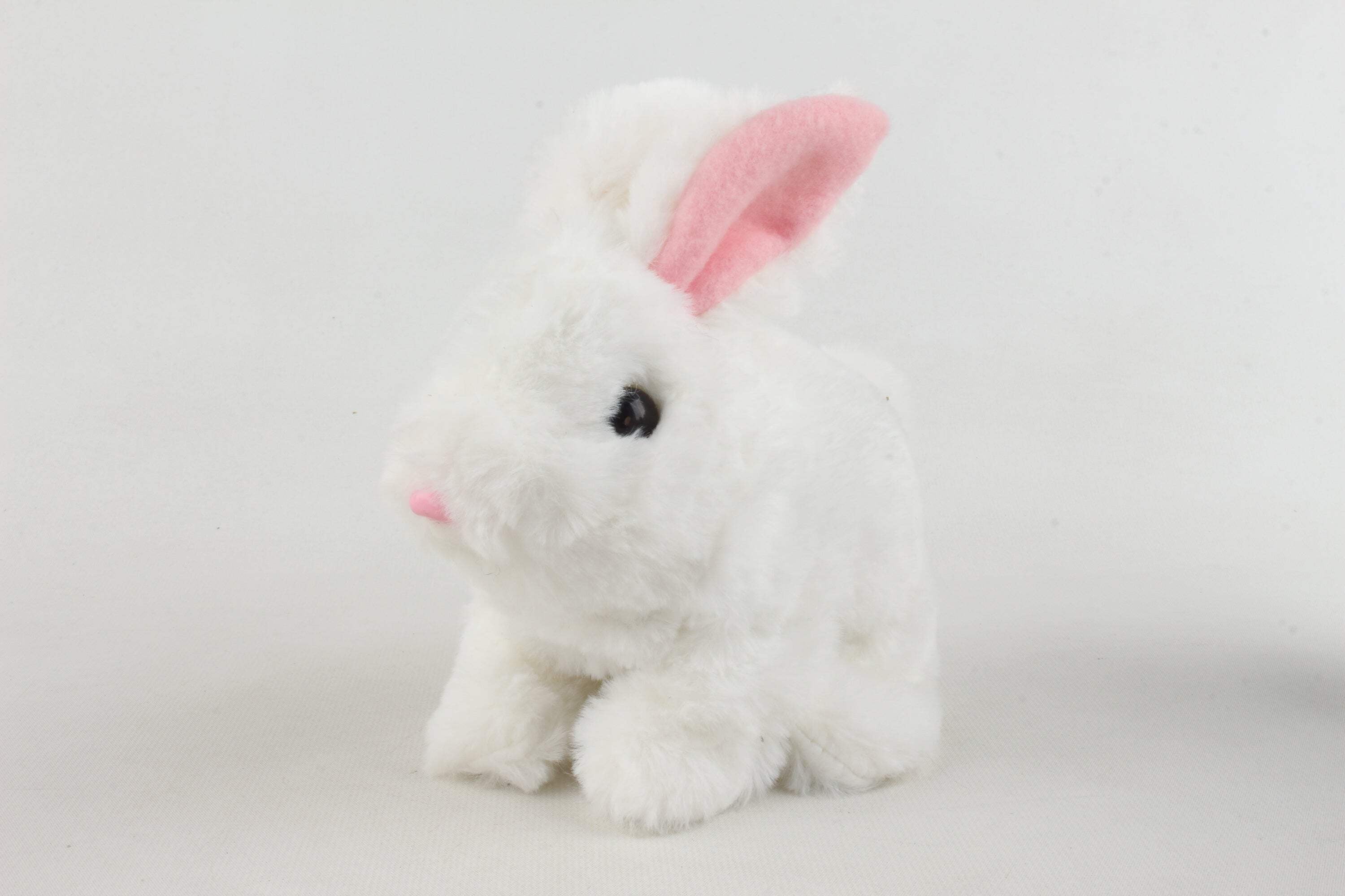 Pugs At Play PAP10 6.5 x 3.5 x 6 in. Pugs at Play Hopper Jumping Rabbit Plush Toy