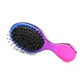 thumbnail image 1 of Peine de masaje con base de aire y cerdas de jabalí, diseño ergonómico para un cepillado sin estrés, ideal para cabello húmedo o seco, colores degradados, práctico y ligero., 1 of 7