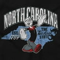 thumbnail image 2 of Popeye North Carolina State Cartoon Toddler Boy Girl T Shirt Infant Toddler Brisco Brands 6M, 2 of 5