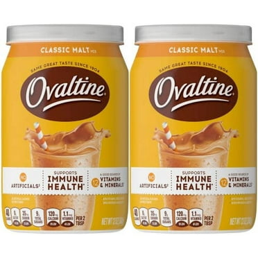 Ovaltine Classic Malt - 12 Ounce (Pack of 2)