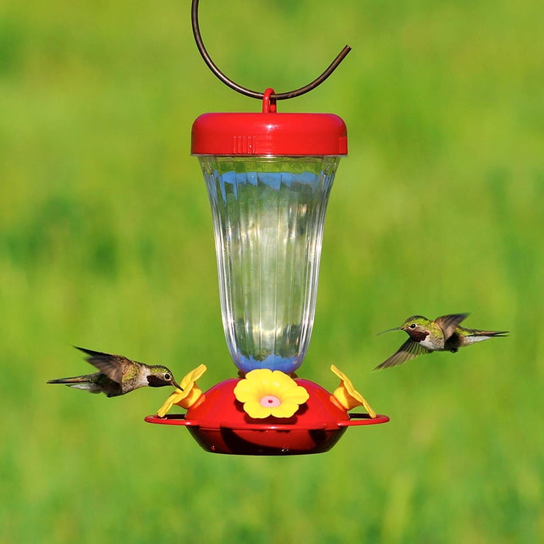 Perky Pet AntGuard Plus For Hummingbird Feeders – Red, Keeps Ants Out Of Nectar