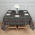 thumbnail image 3 of Green and Red Checkerboard Checkered Pattern Square Tablecloth,Waterproof Square Table Cover,Wipeable Spillproof Washable Table Cover for Home Kitchen Party Decor 60"x60"(152x152cm), 3 of 6