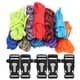 thumbnail image 5 of 10 piezas de 3 m/9,8 pies de cuerda trenzada resistente multifuncional de 7 hebras para acampar al aire libre, 5 of 15