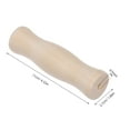 thumbnail image 2 of NICEXMAS Solid Wood BBQ Tool Handles with Ergonomic Grip for Comfortable Outdoor Grilling and Barbecue Accessories, 2 of 8