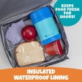 thumbnail image 2 of Xianlin Boîte à Lunch Isolée Durable - Sac à Lunch Réutilisable - Couvre Votre Boîte Bento, Compatible avec Bentgo, Kinsho, Yumbox (8"x10"x3") - Poisson, 2 of 4
