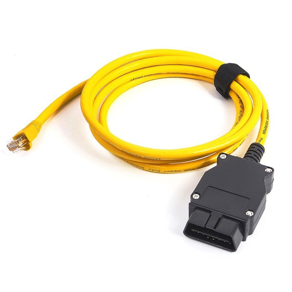 Top Ethernet to OBD Interface Cable E-SYS ICOM Coding for BMW ENET OBDII 