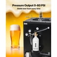 thumbnail image 4 of VEVOR CO2 Tank, 2.5 lbs New Aluminum Alloy Cylinder, CO2 Air Tank with Light Gray Spray Coating, CGA320 Valve & Adjustable Pressure, DOT Approved Cylinder for Draft Beer Dispensing and Soda Maker, 4 of 9