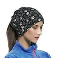 thumbnail image 6 of Neck Gaiter Face Cover Scarf, Dog Paw Soft Face Sun Mask Cover Scarf Headband Cooling Sweat Absorbing Bandanas Hiking Cycling Running, 6 of 7