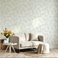 thumbnail image 2 of Green Watercolor Palm Leaf Wallpaper， Minimalist Aesthetic Modern Peel and Stick Wallpaper， Waterproof Wall Decoration for Living Room， Bedroom， Bathroom， Kitchen Cabinet， 17.7 * 118 in, 2 of 8