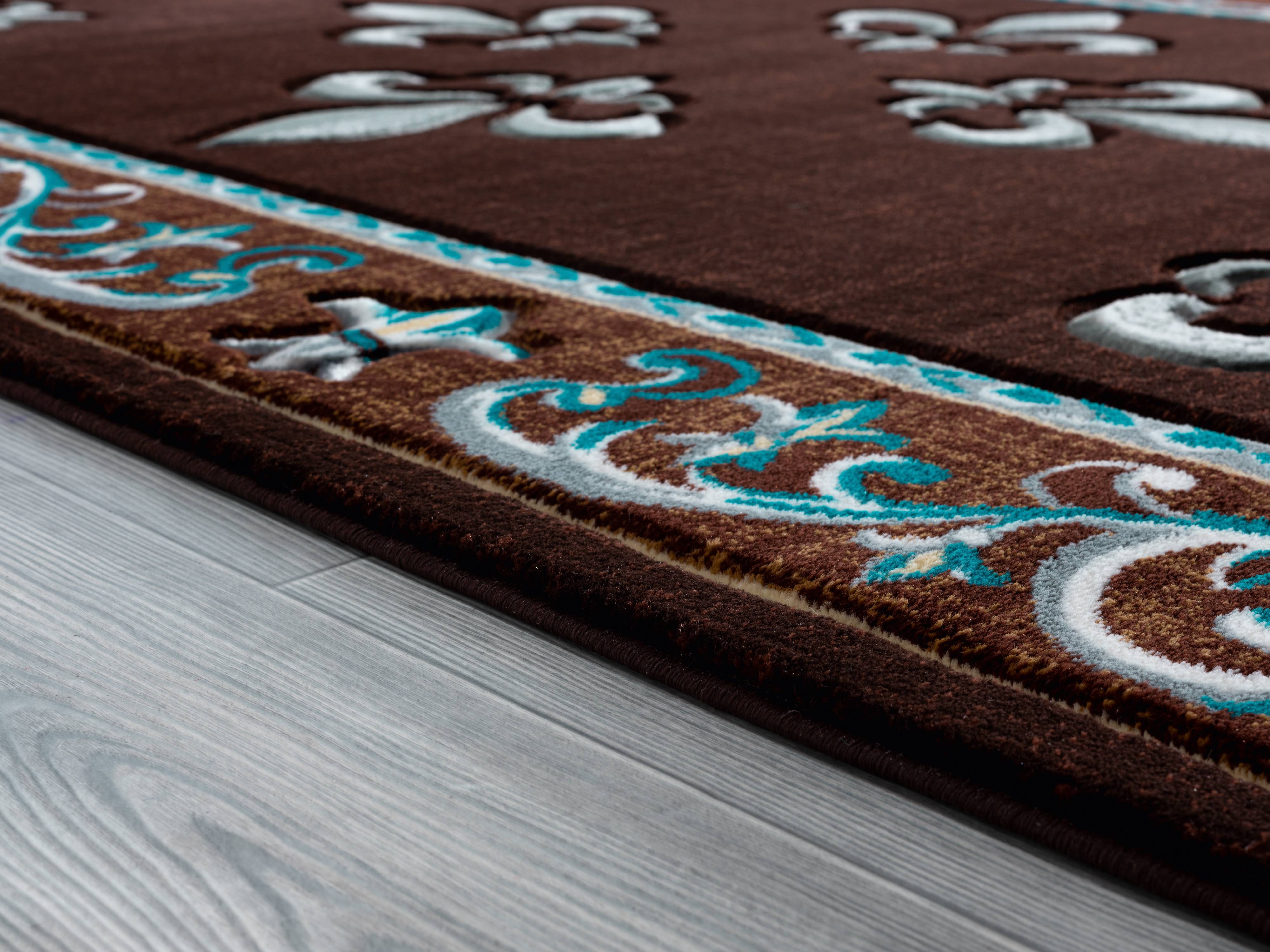 United Weavers Drachma Lafitte Transitional Border Accent Rug, Turquoise, 2'7" x 4'2"