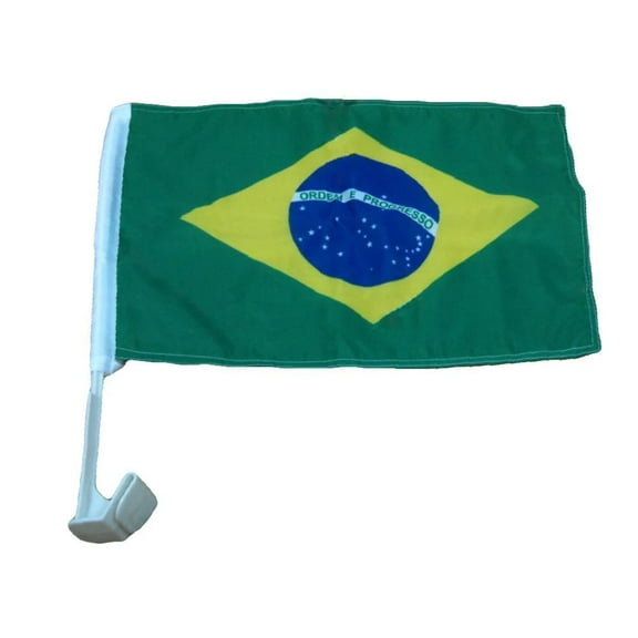 12x18 Brazil Country Car Vehicle 12x18 Brasil Flag (Super Polyester)
