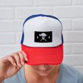 thumbnail image 6 of CafePress - Chef Pirate - Adjustable Unisex Printed Trucker Hat with Mesh Back, 6 of 10