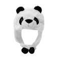 thumbnail image 4 of Bonito sombrero corto de felpa con animal, novedad divertida, gorro de esquí de invierno, disfraz de Cosplay, accesorios para fotos, capucha Panda Colco Gorro de felpa novedoso, 4 of 8