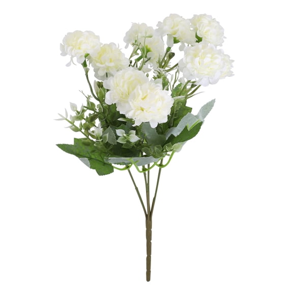 Artificial Flowers, Peonies Artificial Flowers Faux Silk Peony Bouquet, 13.8 in Stem, 1 Pack