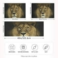 thumbnail image 2 of Natural Portrait Lion Satin Pillowcase for Hair and Skin Silk Pillowcase, Standard Size(20x26 inches) - Slip Cooling Satin Pillow Covers with Envelope Closure Home Decor Gifts, 2 of 7