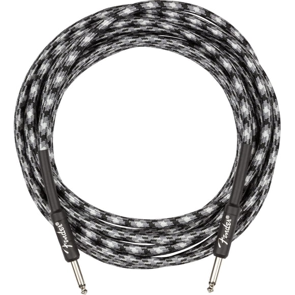 Cable de instrumentos Fender Professional Tweed Winter Camo de 5,7 m