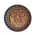 thumbnail image 3 of Metal Wall Art Mandala Interior Living Room Decoration Metal Crafts, 3 of 5