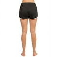 thumbnail image 3 of Sofra Women's Casual Comfy Dolphin Hem Workout Active Gym Shorts, 3 of 5