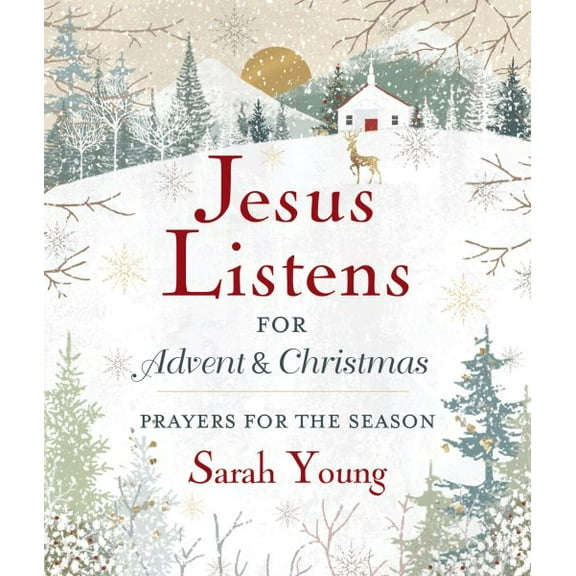 Pre-Owned Jesus Listens--For Advent and Christmas, Padded Hardcover, with Full Scriptures: Prayers for the Season (a 40-Day Devotional) - The Perfect Christian (Hardcover) 1400244242 9781400244249