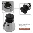 thumbnail image 5 of Pressure Cooker Relief Jigger Valve 1.5 Inch High 2Pcs Black, 5 of 8