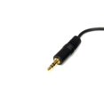 thumbnail image 2 of Cable de audio StarTech.com 1,8 m chapado en oro negro, 2 of 3