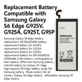 thumbnail image 1 of Batterie de Remplacement Compatible avec Samsung Galaxy S6 Edge G925V G925A G925T G925P, Modèle EB-BG925ABE, 1 of 4