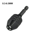 thumbnail image 4 of 1/4" Keyless Chuck Conversion Hex Shank Adapter Drill Bit Quick Change Driver, 4 of 6
