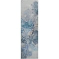 thumbnail image 2 of Addison Rugs Mayfield Washable Transitional Watercolors Blue Runner Rug, 2'3" x 7'6", 2 of 5