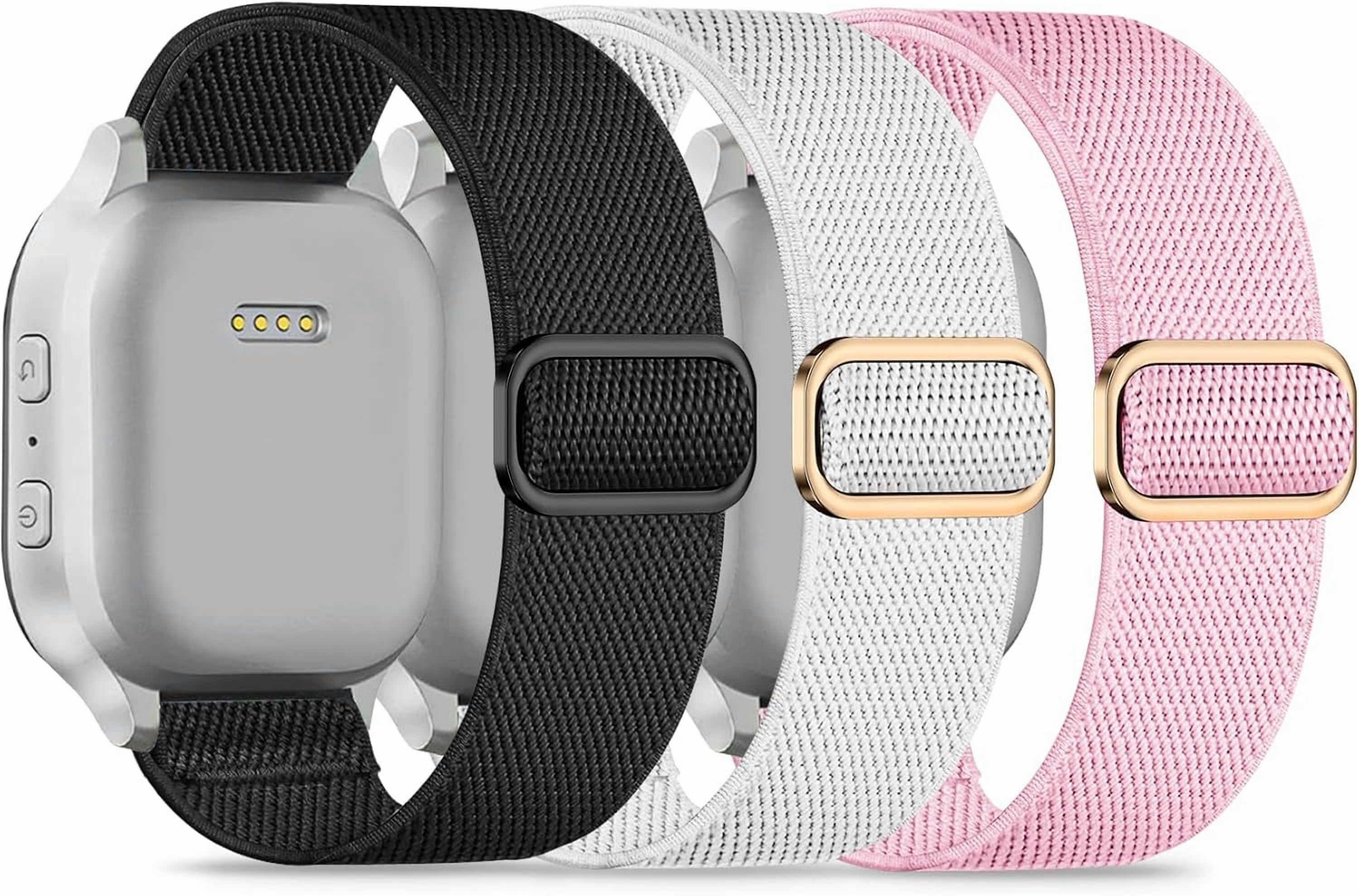 Cinturino Elastico In Nylon Per Amazfit GTS/GTS 2/GTS 3/GTS 4, Bip/Bip U/Bip S/Bip 3, GTR 42mm E GTS 2 Mini – Leggero E Traspirante, Nero