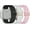 Black/White/Pink, variant on 3 Pack Stretchy Nylon Compatible with Gizmo Watch Adventrue 3 3 2 1/Gabb Watch 3e 3 2 1/SyncUP Kids Watch & Cosmo JrTrack 4/3/2 SE/2/JrTrack Band, 20mm Solo Loop Soft Strap for Boys Girls