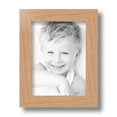 thumbnail image 2 of ArtToFrames 6" x 8" Red Oak Picture Frame, 6x8 inch Brown Wood Poster Frame (WOM-4846), 5 Pack, 2 of 8
