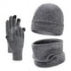 thumbnail image 1 of 3 Pza Gorro Bufanda Guantes Cuello Invierno Para Frío Unisex, 1 of 7